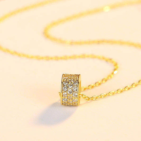 Fashion Xiaoman Waist Pendant Necklace - 925 Silver Clavicle Chain