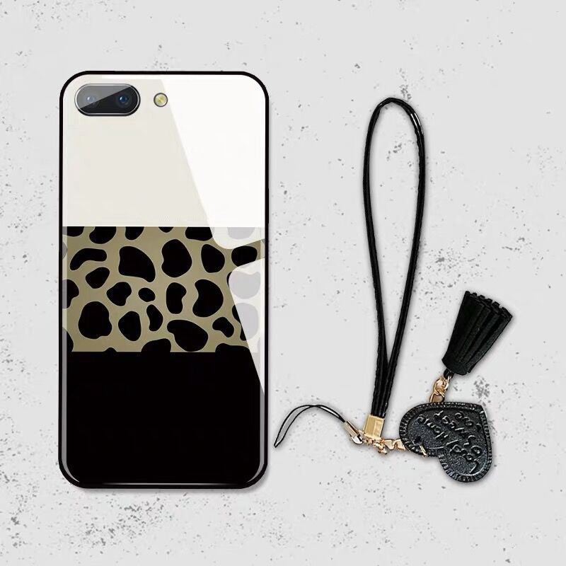 Leopard Glass Phone Case