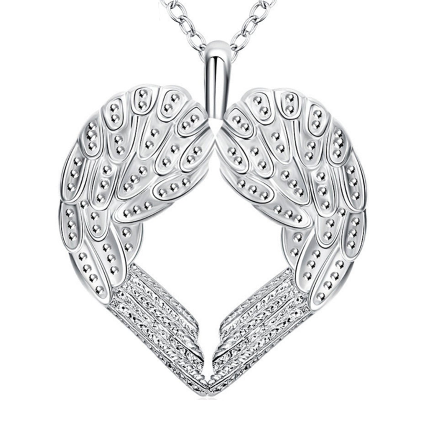 Angel wings necklace