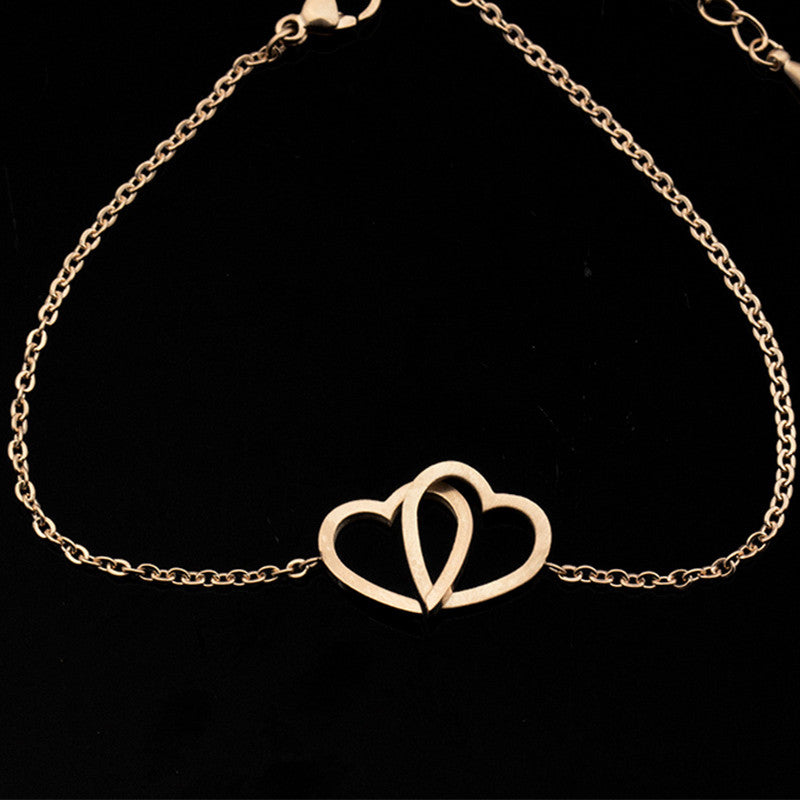 Custom Heart Bracelet Simple And Elegant Custom Jewelry Gift