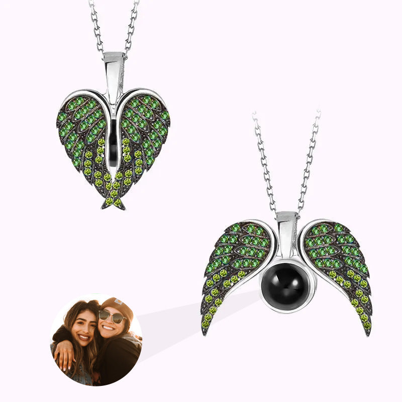 Love Angel Wings Necklace Ladies