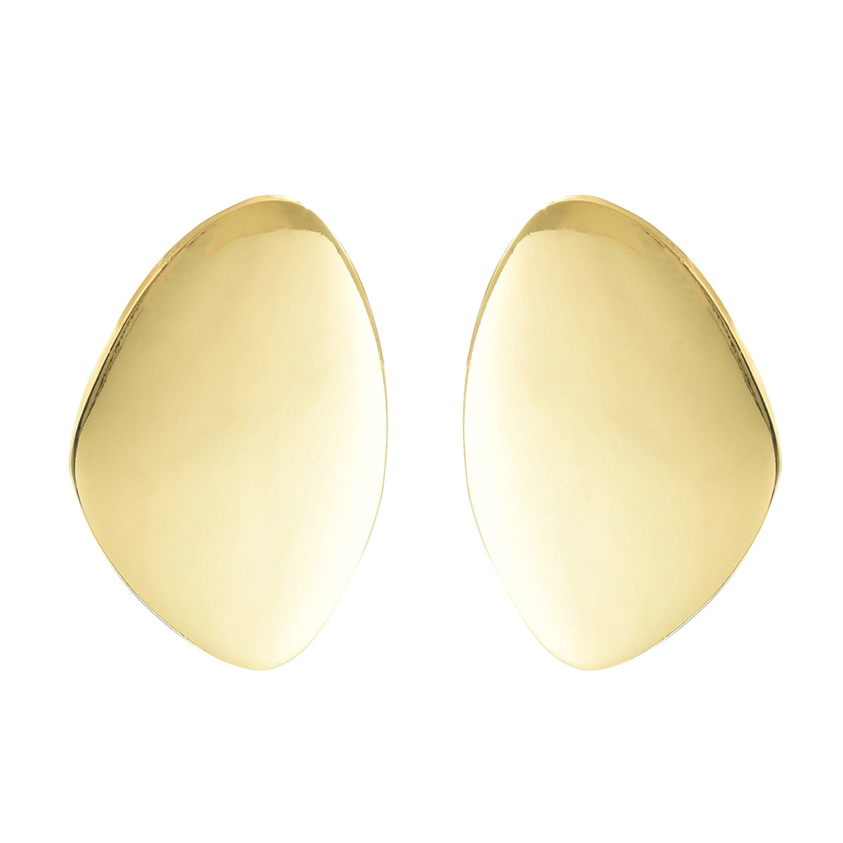Large Glossy Exaggerated Ear Jewelry Fashion Heavy Industry