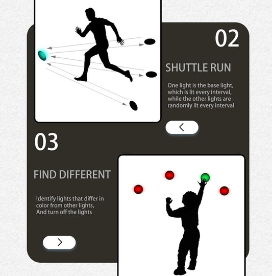 Wireless Induction Light For Youth Football Training
