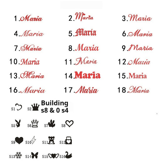 Love English Letter Foot Necklace