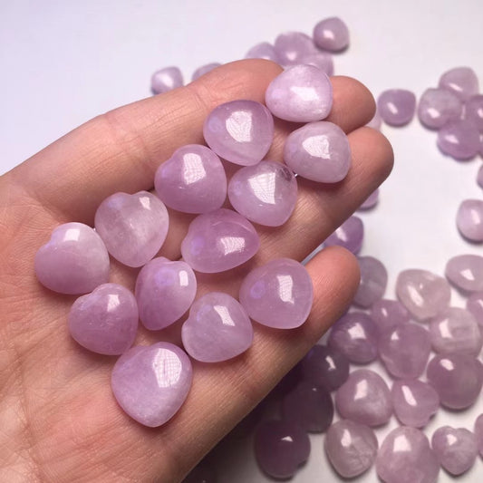 Purple Heart Pendant Crystal Ornament