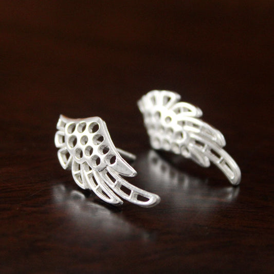 Angel wings earrings