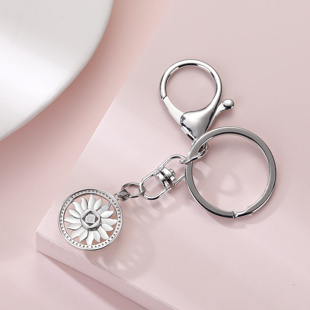 Fashion Personality Photo Projection Keychain