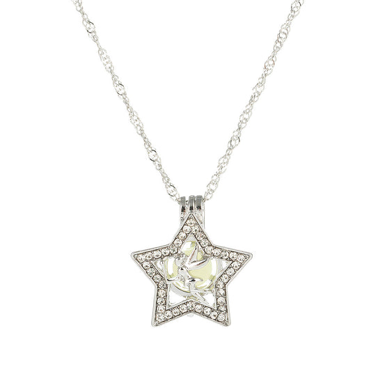 Pentagram Angel Luminous Pendant Accessories