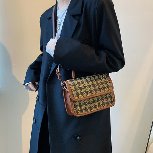 Personalized Leopard Print Small Bag Female Fashion Simple Retro