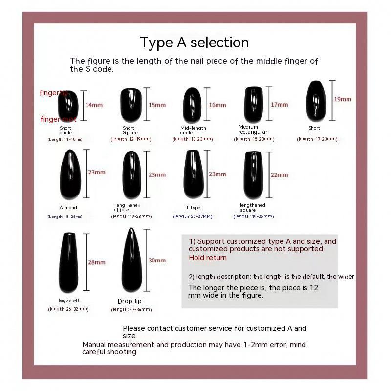 Fashion Personality Handmade Nail Stickers