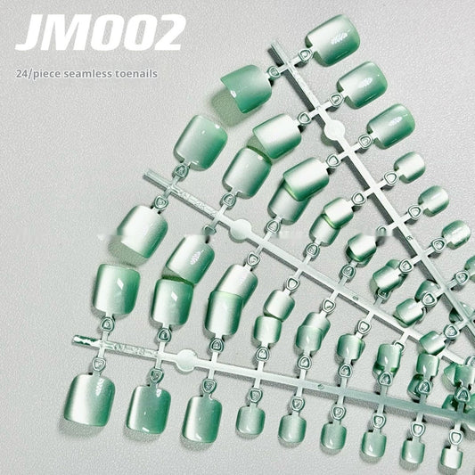 Bo Han Jade Net Red Glass Beads Cat's Eye And Foot Nails