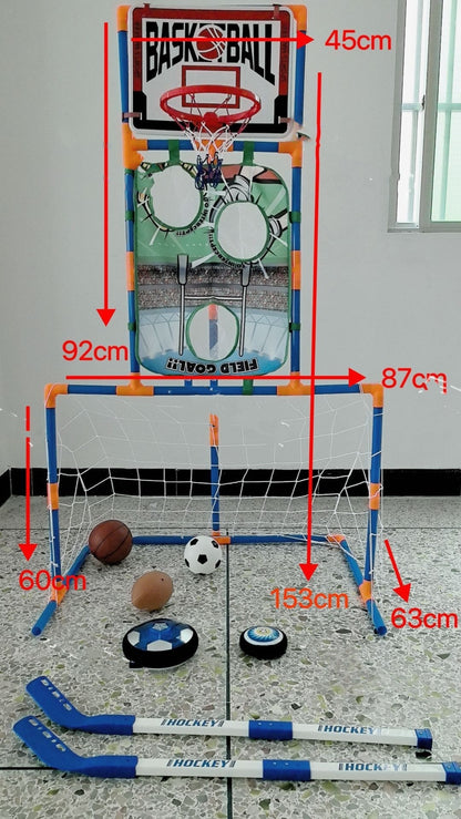 Creative Portable Children's Air Cushion Suspension Football Educational Toys