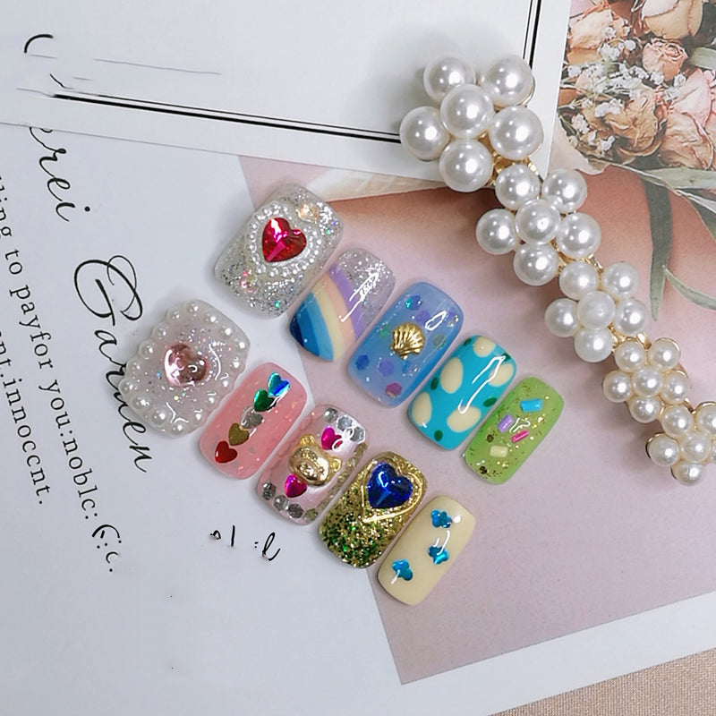 Nail Fake Piece Finished Nail Piece Customized Custom Plastic Style