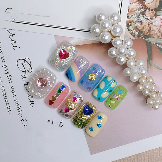 Nail Fake Piece Finished Nail Piece Customized Custom Plastic Style