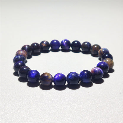 Star Sky Ball Peter Purple Tiger-eye Bracelet