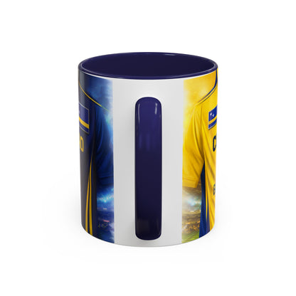 Curacao 2026 Soccer Jersey Mug | Accent Coffee Mug