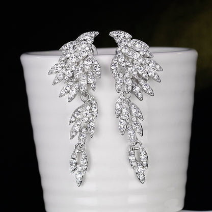 Angel wings earrings