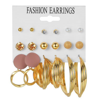Fashion Exaggerated Big Hoop Earrings