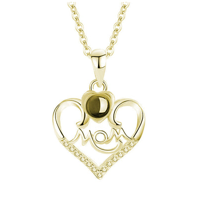 Family Member Photo Projection Necklace