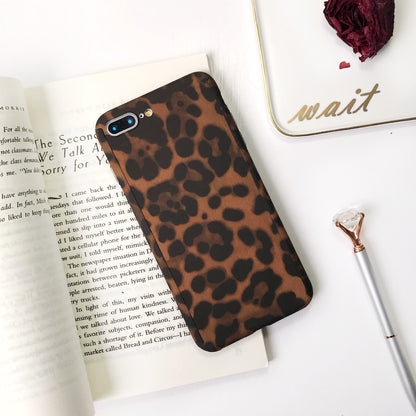 Leopard print phone case