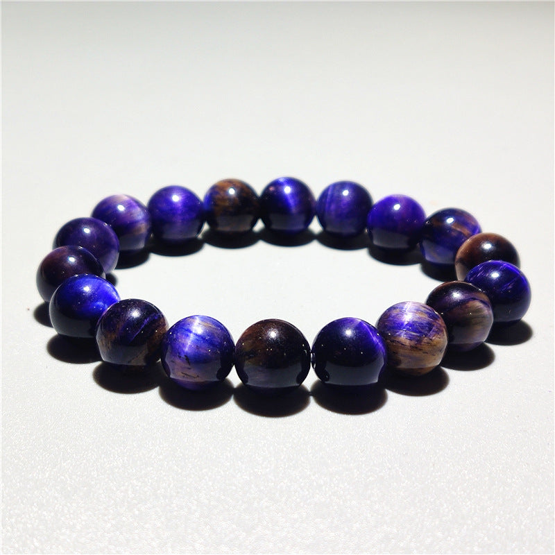 Star Sky Ball Peter Purple Tiger-eye Bracelet