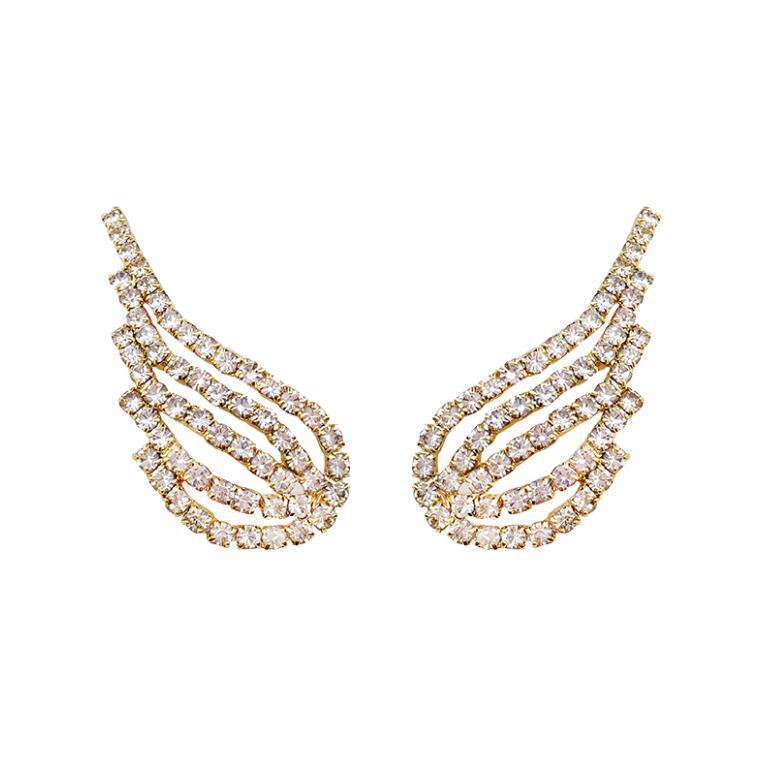 Angel wings earrings