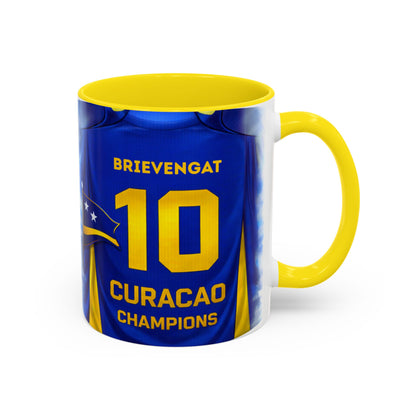 Curacao Champions Jersey Number 10 Mug | Accent Coffee Mug 11oz/15oz