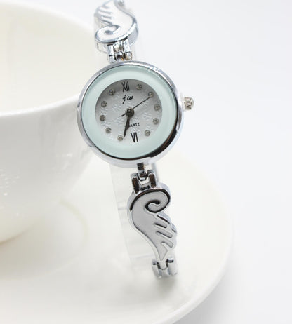 Angel  Female Quartz Bracelet Ladies Student High-grade Steel Belt Watch Fashion Watch