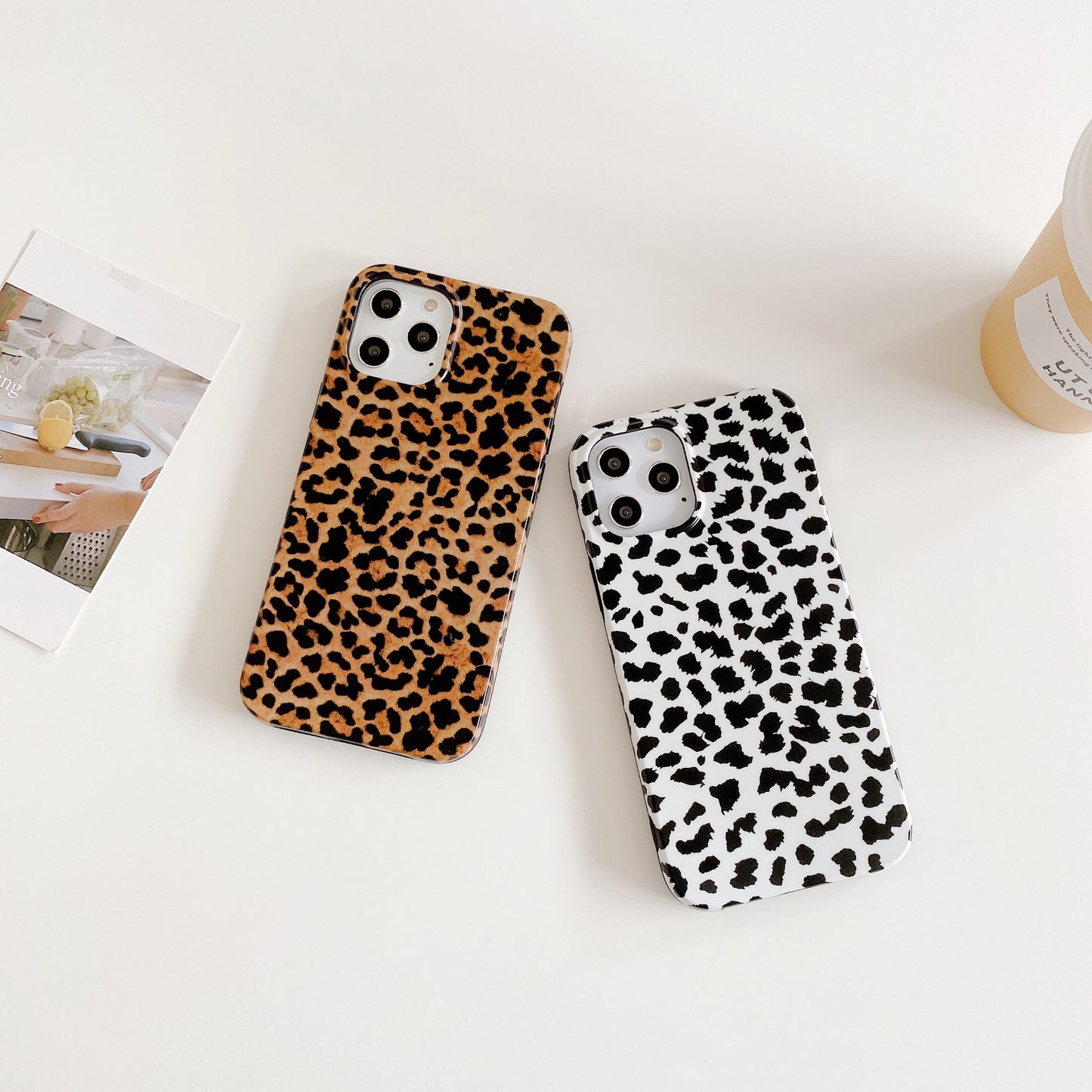 Applicable Wave Point Shell Seed Leopard Print Mobile Phone Soft Shell