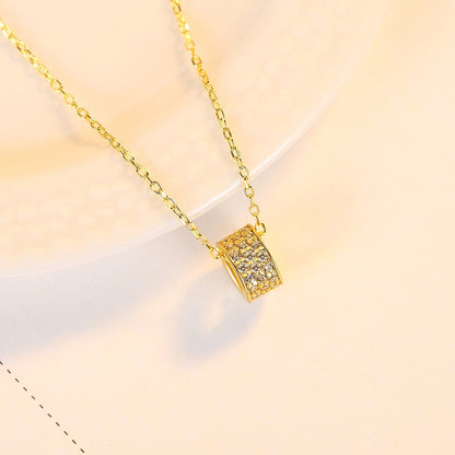 Fashion Xiaoman Waist Pendant Necklace - 925 Silver Clavicle Chain