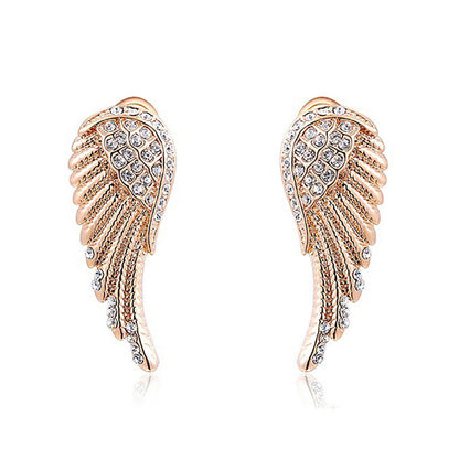 Angel wings earrings