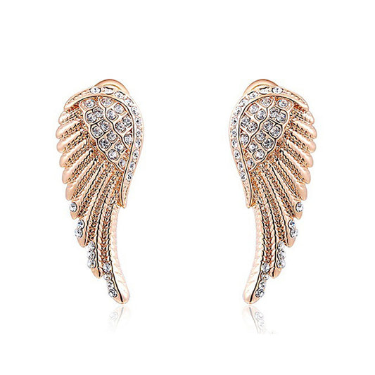 Angel wings earrings