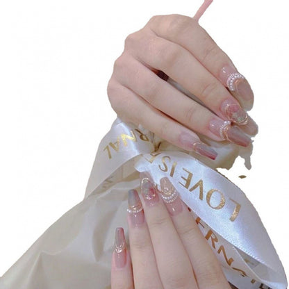 Handmade Phototherapy Wear Nail Finished Product Reuse Nail Stickers