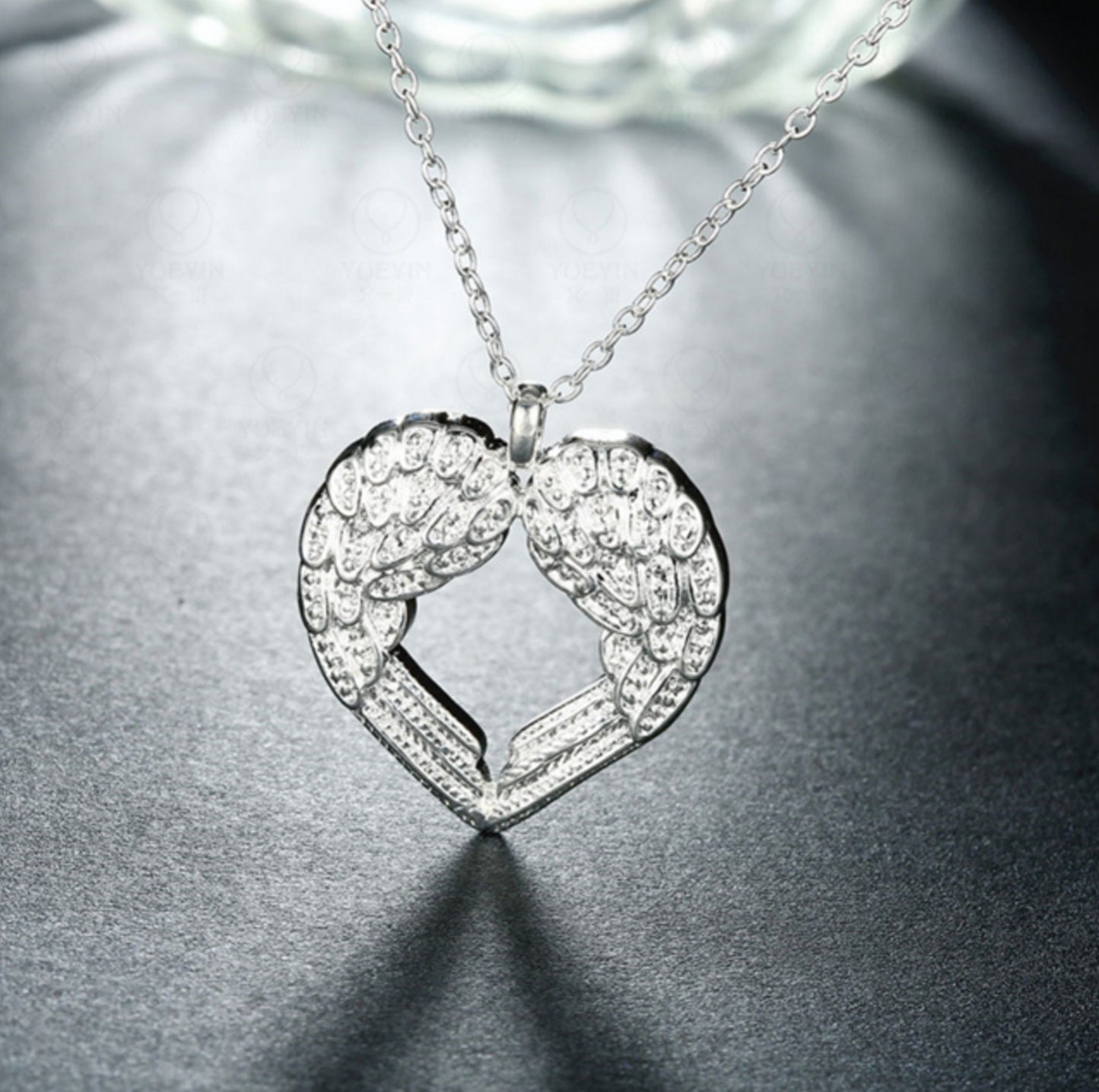 Angel wings necklace