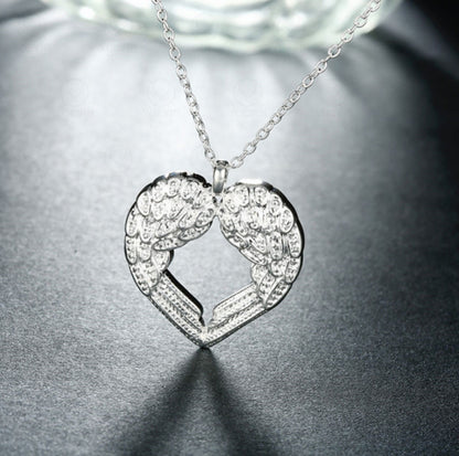 Angel wings necklace