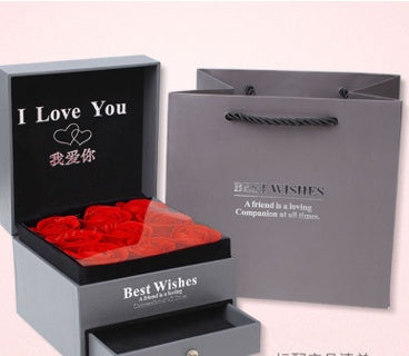 Projection love necklace female 100 languages i love you memory dream catcher clavicle chain