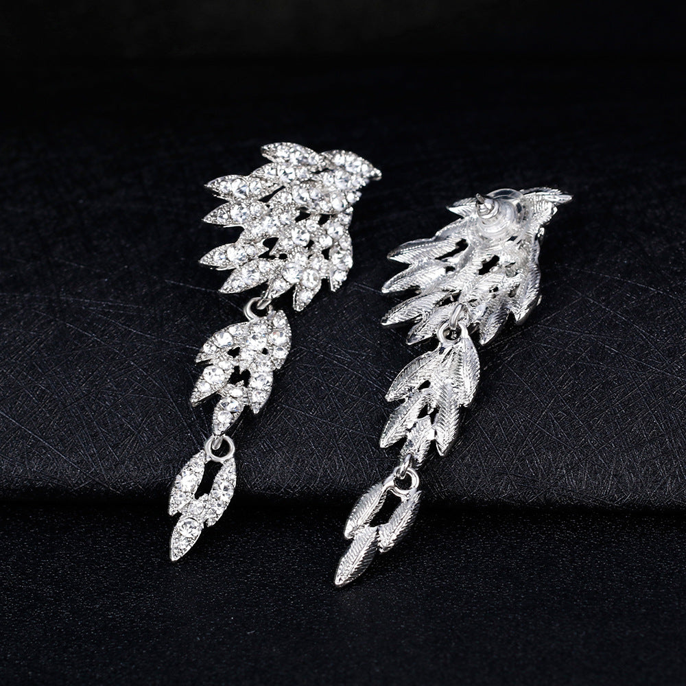 Angel wings earrings