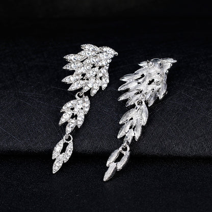 Angel wings earrings