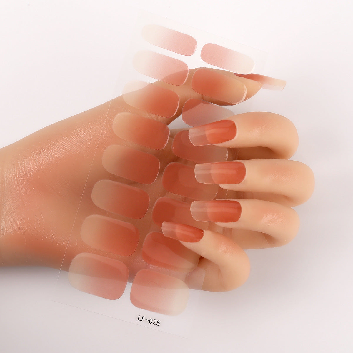 Manicure Full Stickers Solid Color 16 Small Stickers European And American Simple Nails