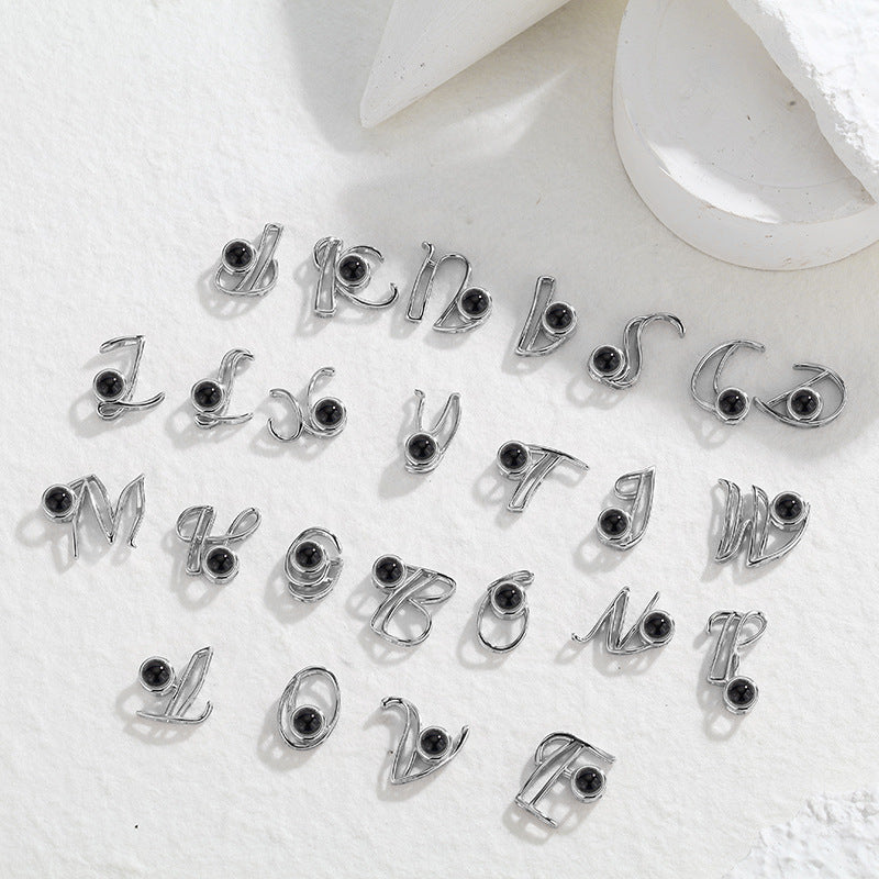 Men's And Women's Fashion Personalised Alphabet Projection Necklace