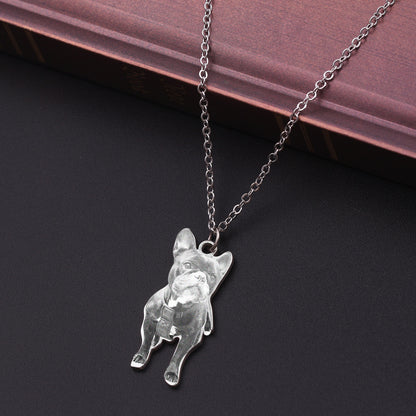 Pet photo pendant souvenir necklace