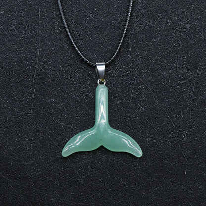 Crystal Fishtail Necklace Women Fashion