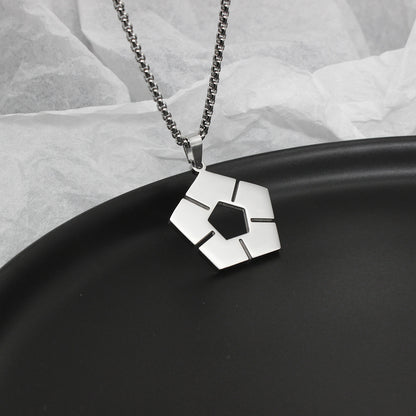 Blue Prison Football Necklace Pendant Blue Lock Animation And Cartoon Peripheral Riman Pendant