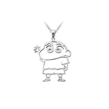 Baby Hand Drawing  Necklace