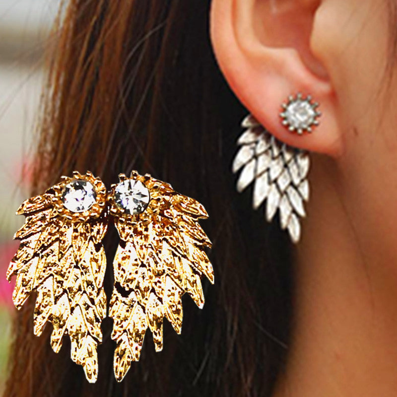 Angel wings earrings