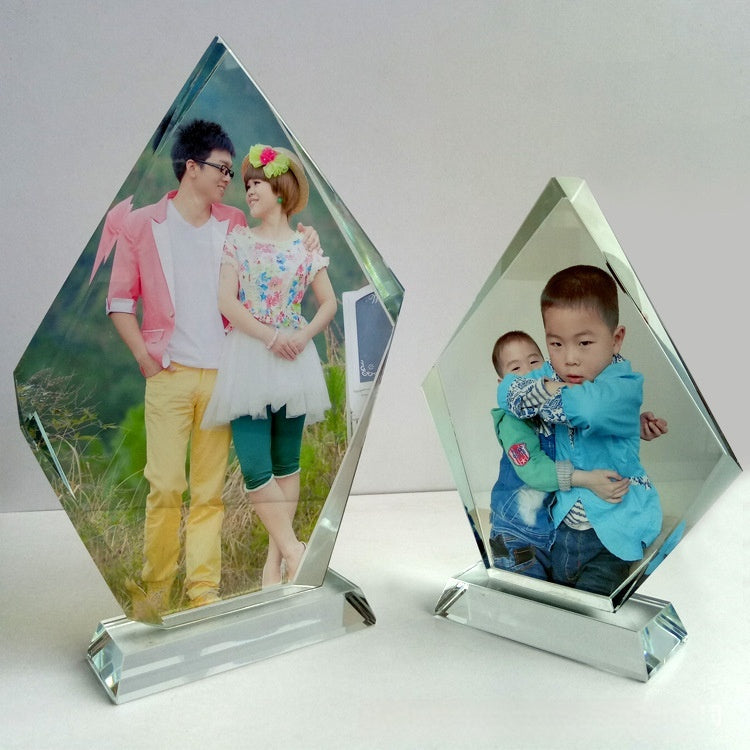 Crystal Trophy Medal Personality Licensing Authority Free Lettering Iceberg Prize Staff Award Souvenir