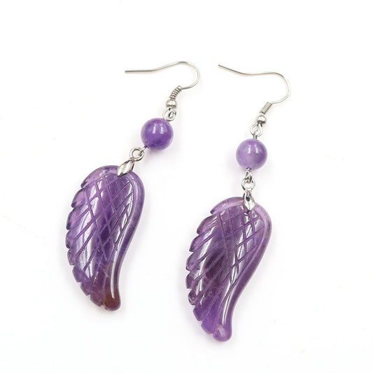 Angel wings earrings