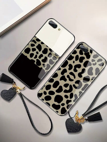 Leopard Glass Phone Case