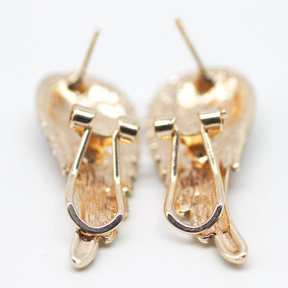 Angel wings earrings