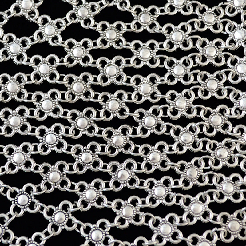 Europe And America Retro Exaggerated Hollow Bra Chain Sexy Hand-woven Body Chain